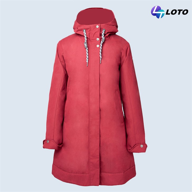 hooded parka jacket